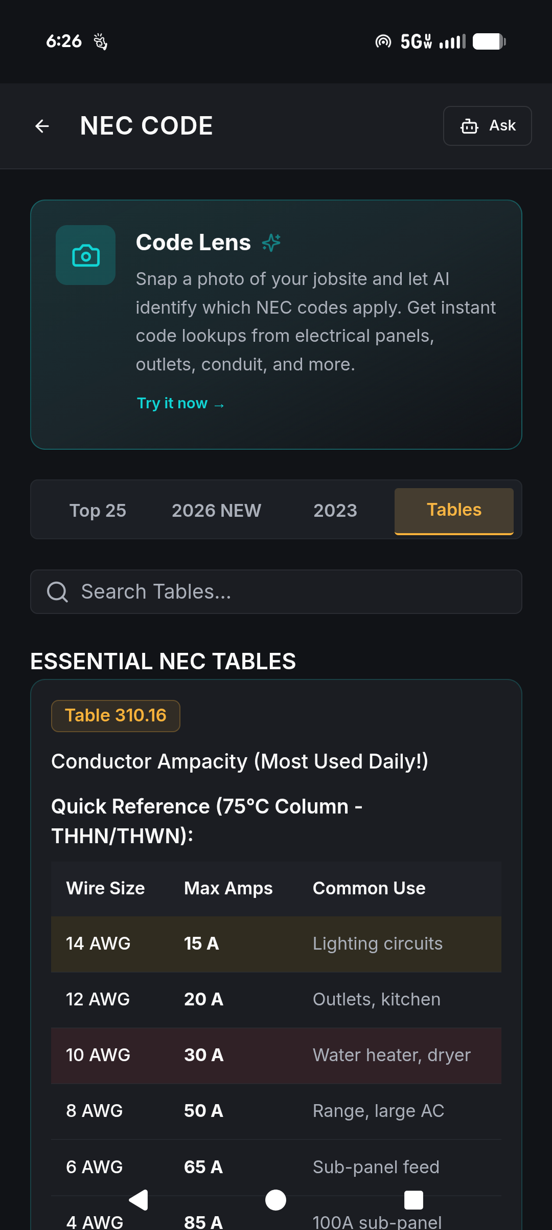 Jolt NEC Code Overview